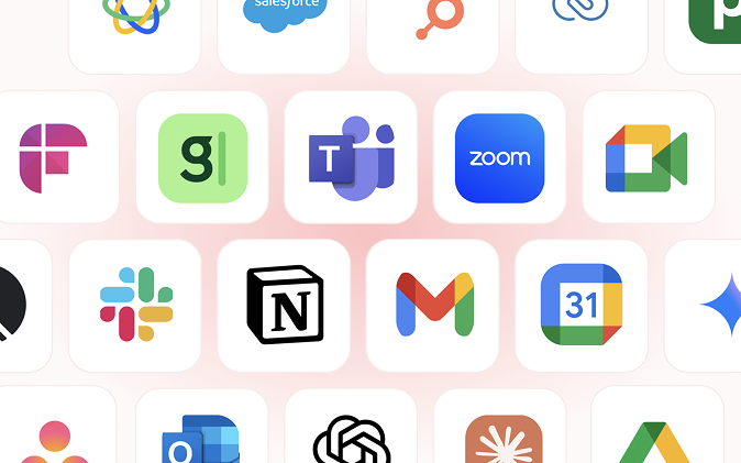 Connect your apps - Various integration logos